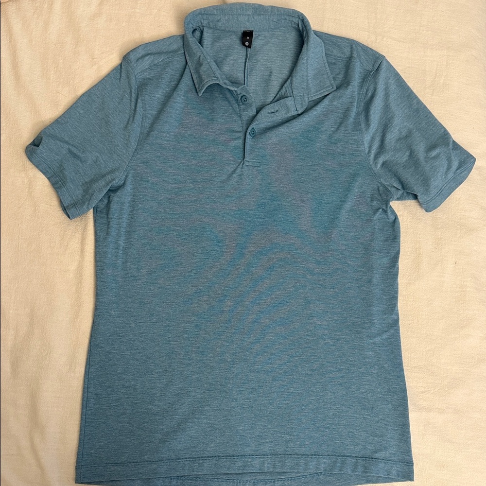 Lululemon Evolution Blue Polo Shirt